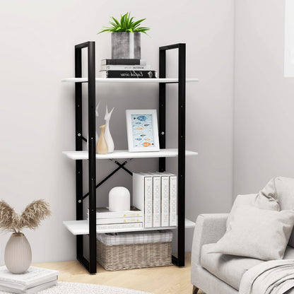 vidaXL Storage Shelf White 60x30x105 cm Engineered Wood