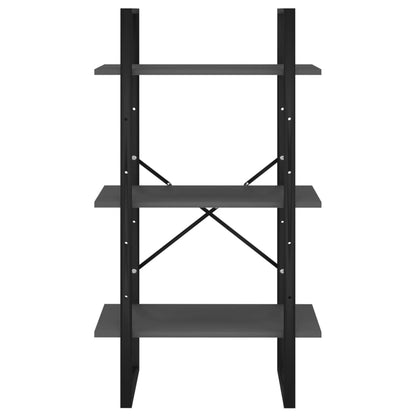 vidaXL Storage Shelf Grey 60x30x105 cm Engineered Wood
