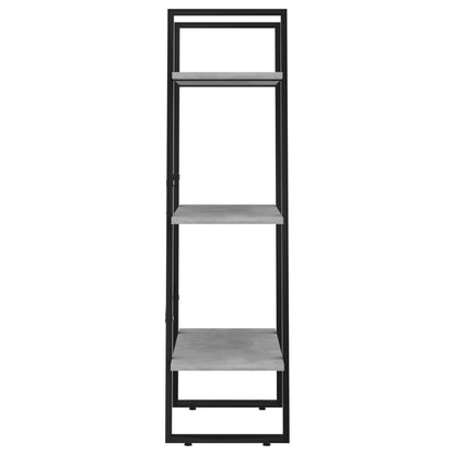 vidaXL Storage Shelf Concrete Grey 60x30x105 cm Engineered Wood