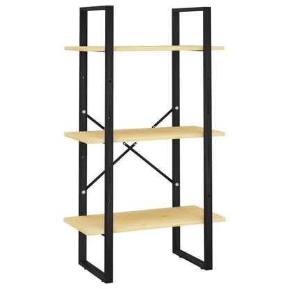 vidaXL Storage Shelf 60x30x105 cm Solid Pine Wood - Brown