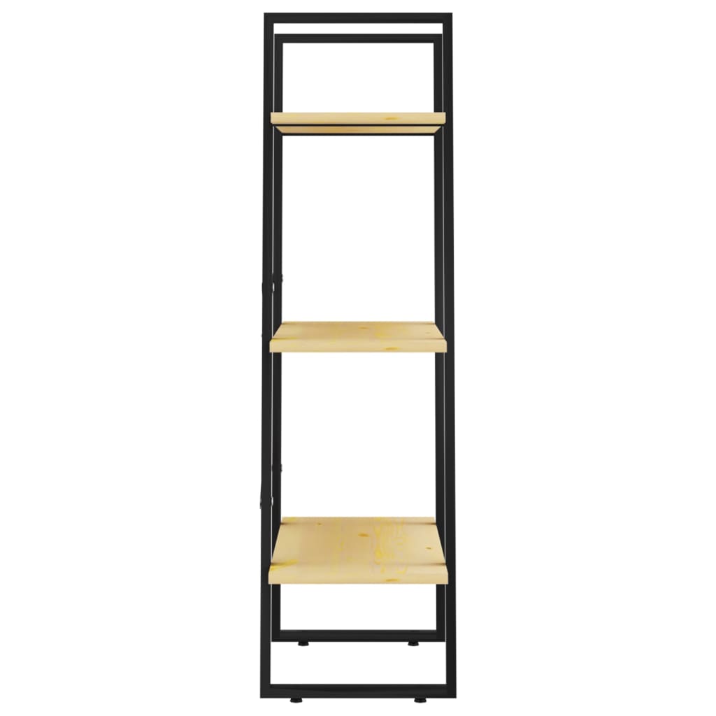 vidaXL Storage Shelf 60x30x105 cm Solid Pine Wood - Brown