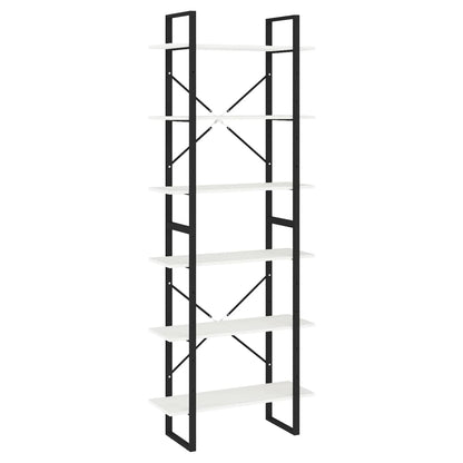 vidaXL High Cabinet White 80x30x210 cm Solid Pine Wood
