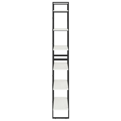 vidaXL High Cabinet White 80x30x210 cm Solid Pine Wood