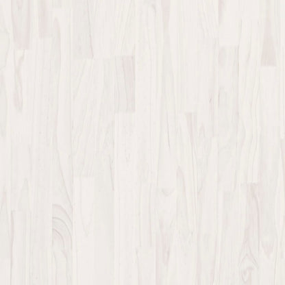 vidaXL High Cabinet White 80x30x210 cm Solid Pine Wood