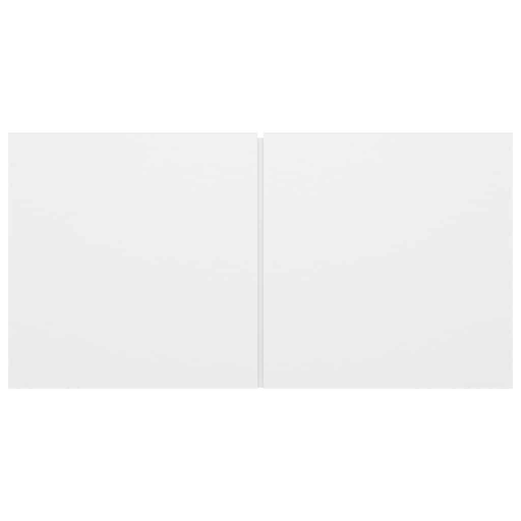 vidaXL 8 Piece TV Cabinet Set White Engineered Wood - 60 x 30 x 30 cm
