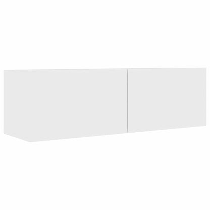 vidaXL 3 Piece TV Cabinet Set White Engineered Wood - 100 x 30 x 30 cm