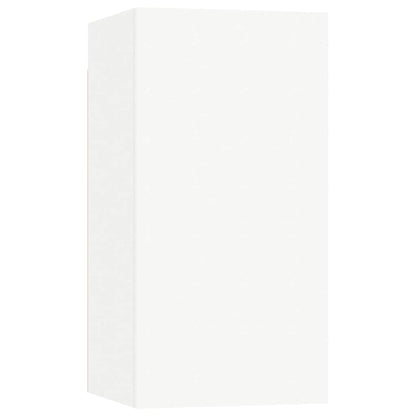 vidaXL 4 Piece TV Cabinet Set White Engineered Wood - 80 x 30.5 x 30 cm