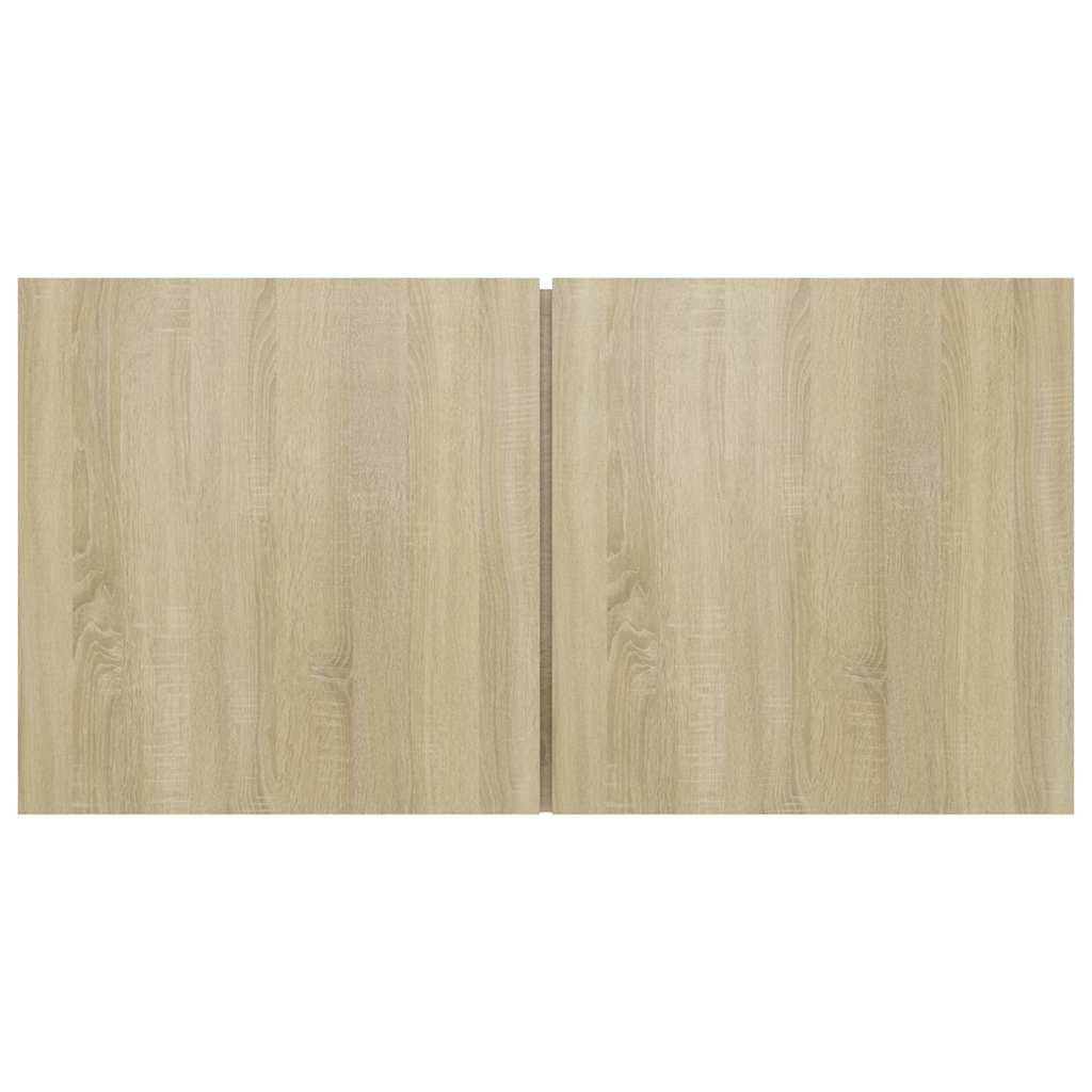 vidaXL 8 Piece TV Cabinet Set Sonoma Oak Engineered Wood - Brown - 60 x 30 x 30 cm