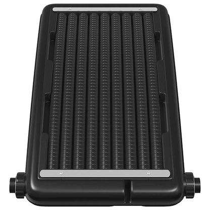 vidaXL Curved Pool Solar Heating Panel 72.5x46 cm - Black