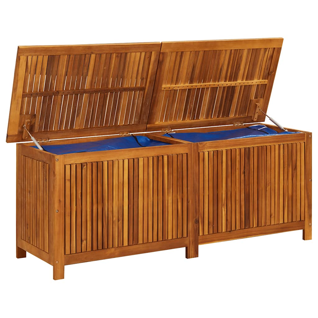 vidaXL Garden Storage Box 150x50x58 cm Solid Acacia Wood - Brown