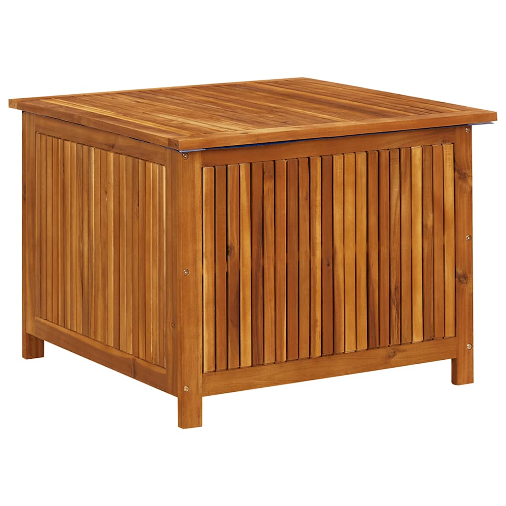 vidaXL Garden Storage Box 75x75x58 cm Solid Acacia Wood - Brown