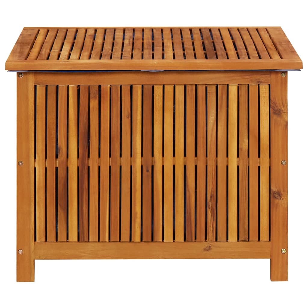vidaXL Garden Storage Box 75x75x58 cm Solid Acacia Wood - Brown