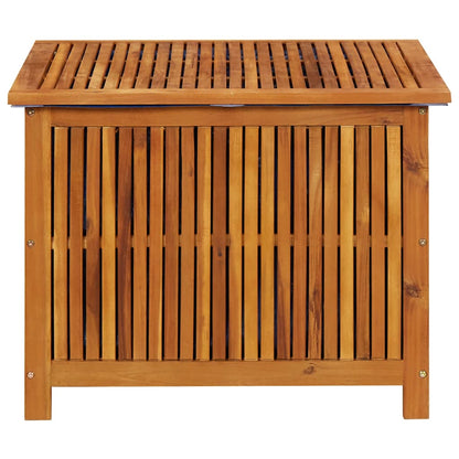 vidaXL Garden Storage Box 75x75x58 cm Solid Acacia Wood - Brown