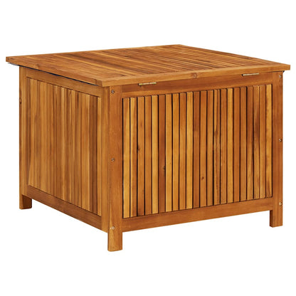 vidaXL Garden Storage Box 75x75x58 cm Solid Acacia Wood - Brown