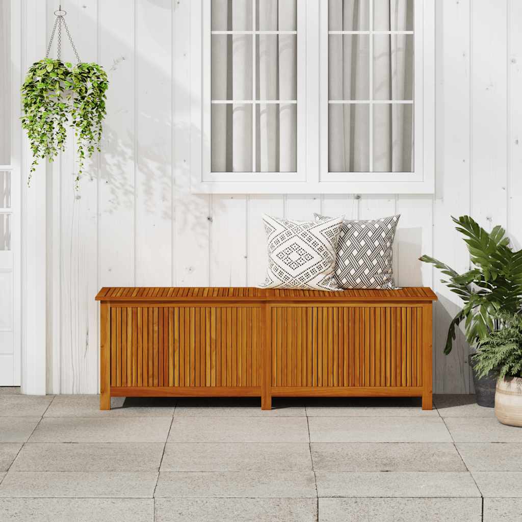 vidaXL Garden Storage Box 175x50x58 cm Solid Acacia Wood - Brown