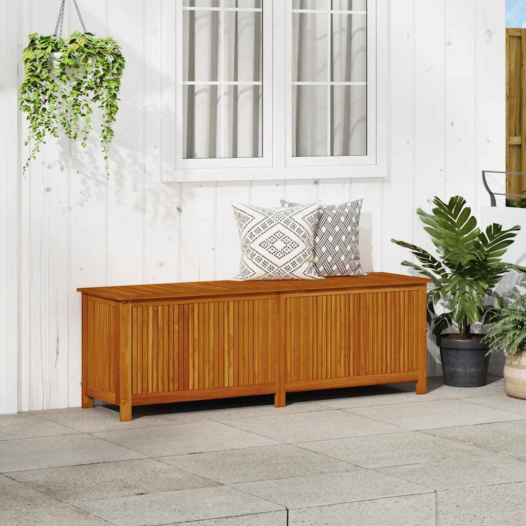 vidaXL Garden Storage Box 175x50x58 cm Solid Acacia Wood - Brown