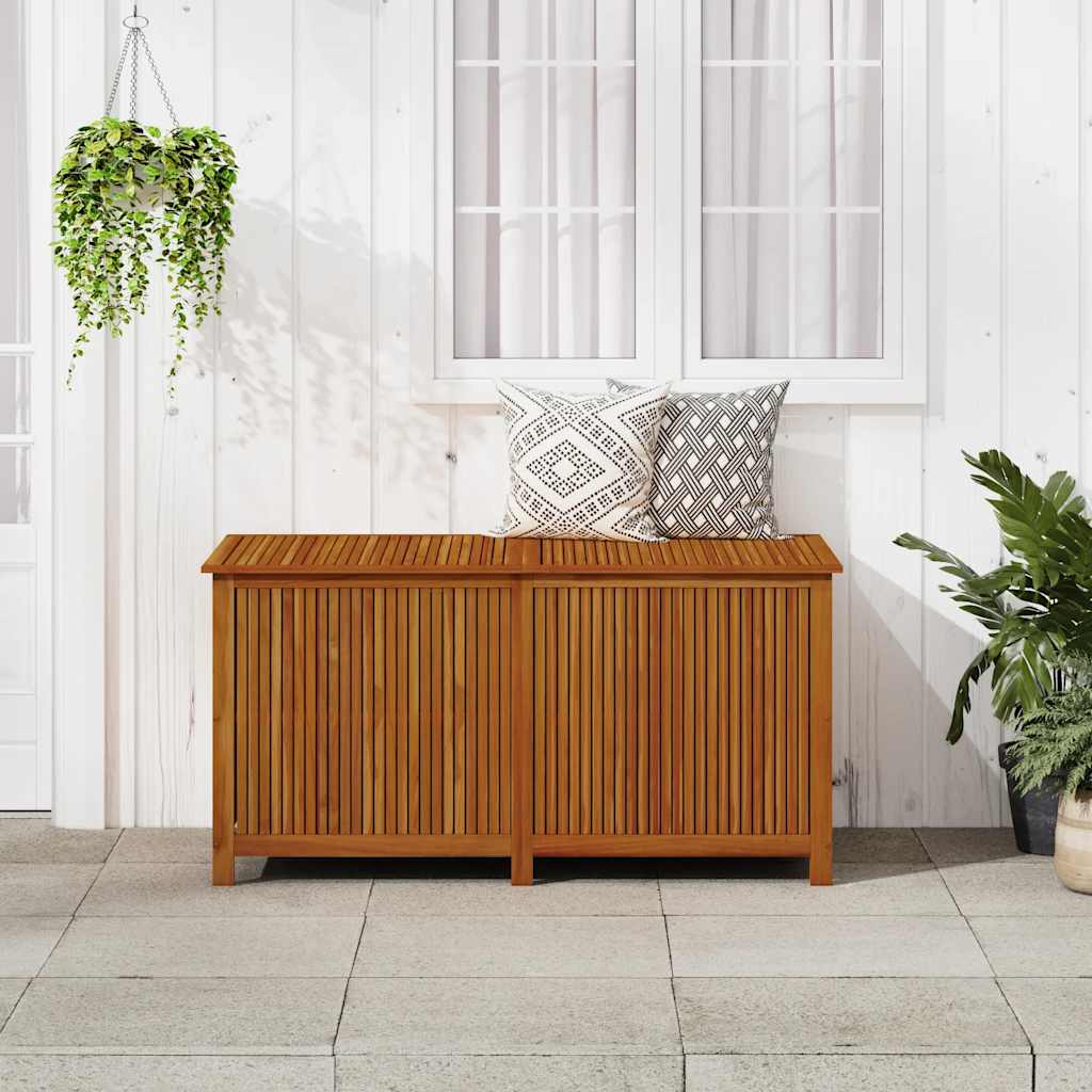 vidaXL Garden Storage Box 150x80x75 cm Solid Acacia Wood - Brown