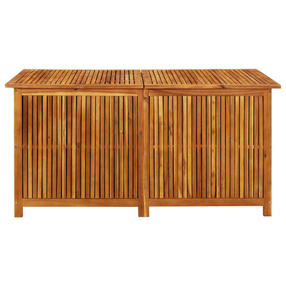 vidaXL Garden Storage Box 150x80x75 cm Solid Acacia Wood - Brown