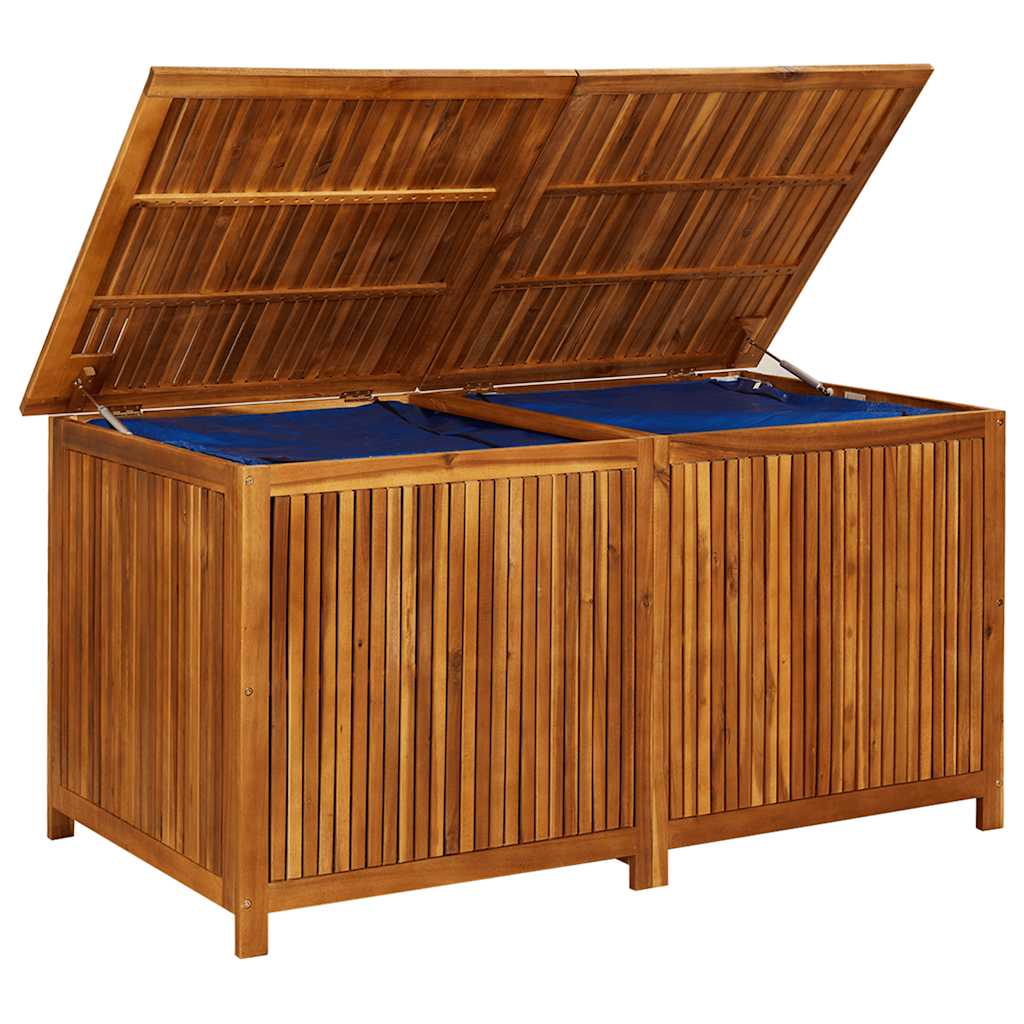 vidaXL Garden Storage Box 150x80x75 cm Solid Acacia Wood - Brown