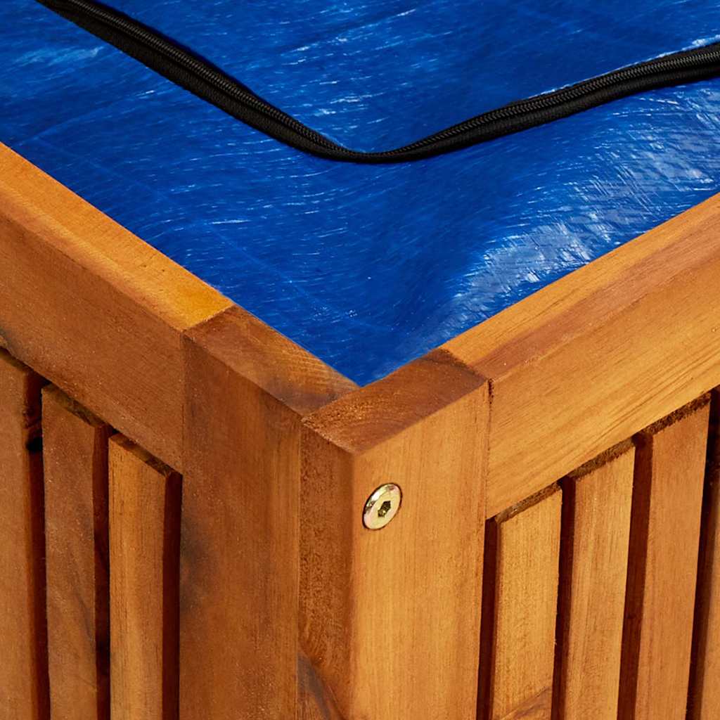 vidaXL Garden Storage Box 150x80x75 cm Solid Acacia Wood - Brown
