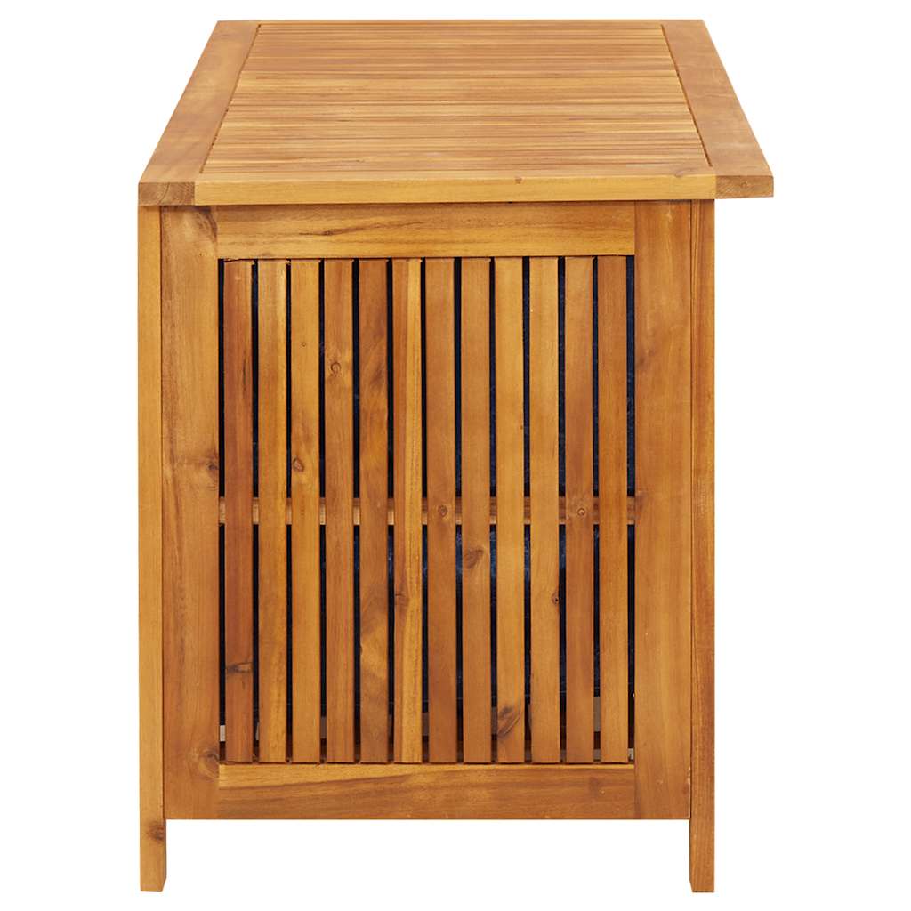 vidaXL Storage Box | Natural wood | Solid acacia wood with an oil finish - Brown - 113 x 50 x 58 cm