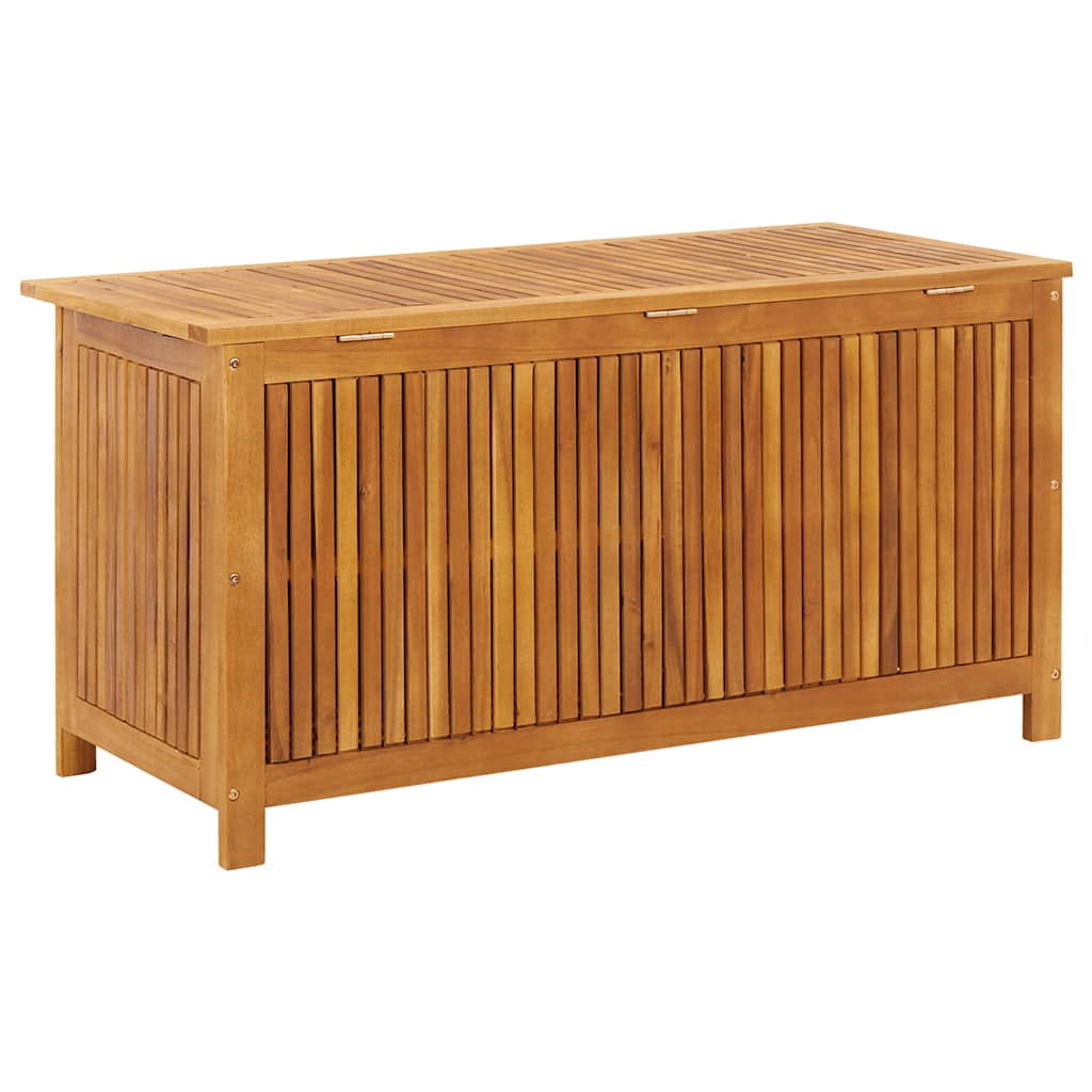 vidaXL Storage Box | Natural wood | Solid acacia wood with an oil finish - Brown - 113 x 50 x 58 cm