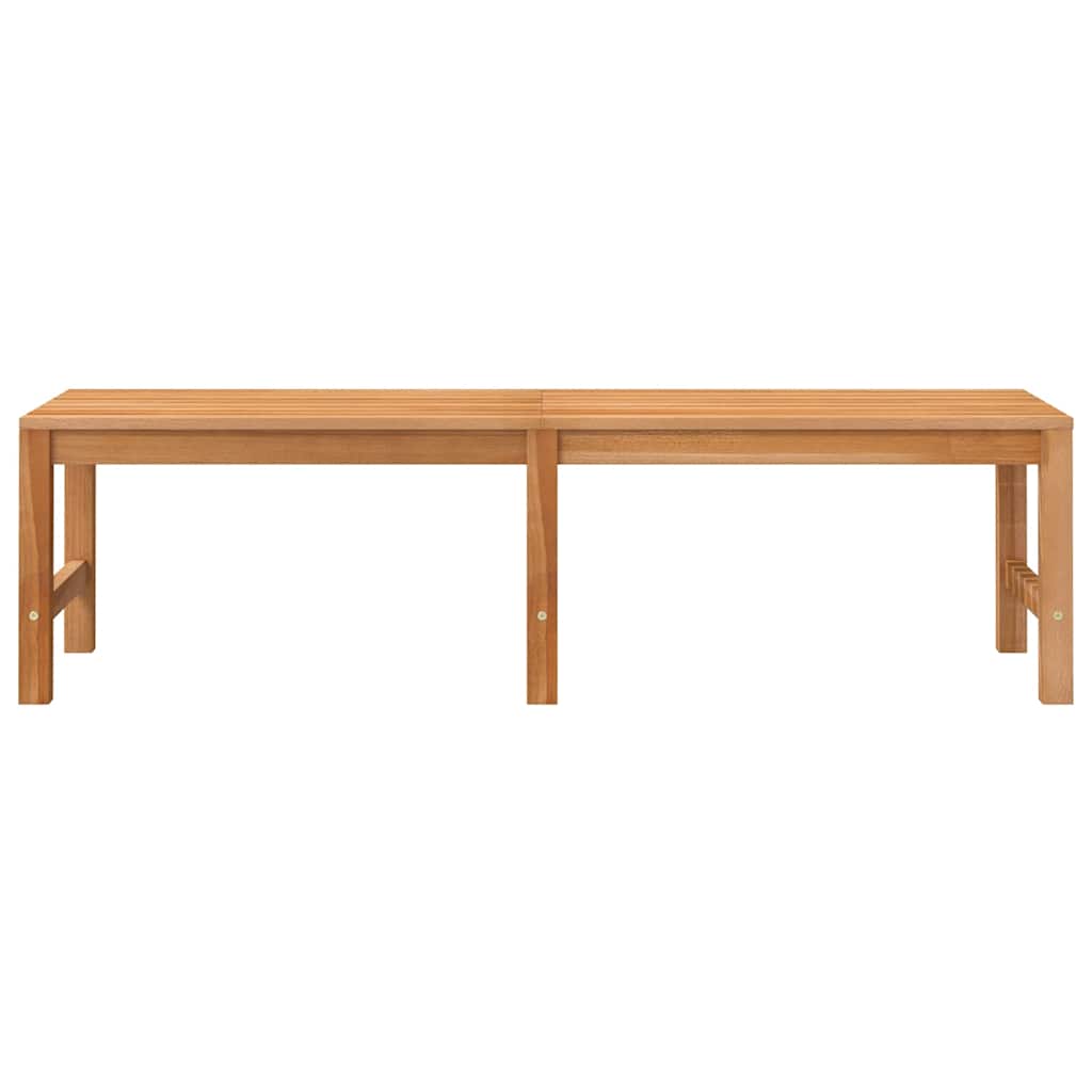 vidaXL Bench | Teak | Solid Teak Wood | 150 cm long | Durable | Garden Bench - Brown - 150 x 40 x 45 cm