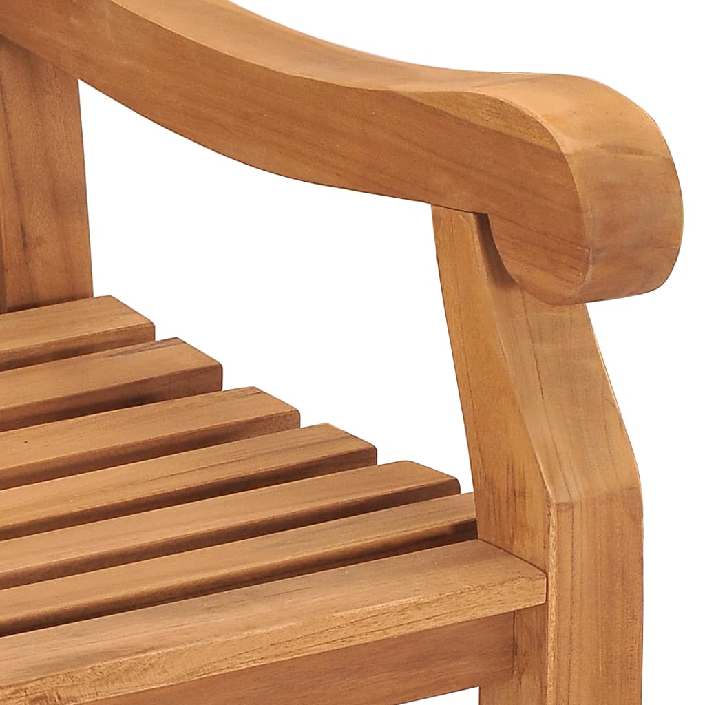 vidaXL Garden Bench | Teak | Solid Teak Wood | Extra Large | Rectangular - Brown - 228 x 69 x 92 cm