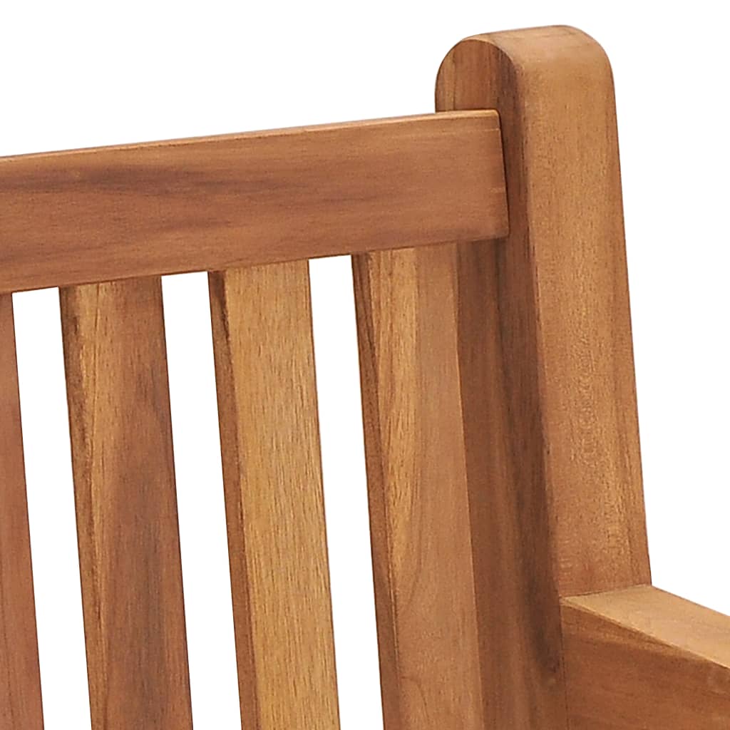 vidaXL Garden Bench | Teak | Solid Teak Wood | Extra Large | Rectangular - Brown - 228 x 69 x 92 cm