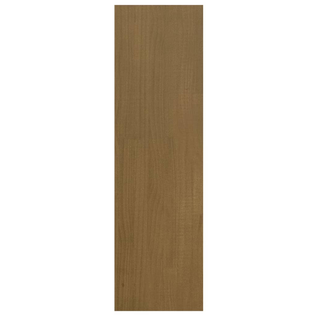 vidaXL Book Cabinet/Room Divider Honey Brown 40x30x103.5 cm Pinewood