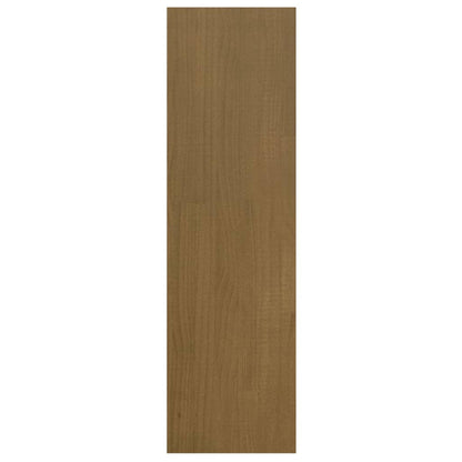 vidaXL Book Cabinet/Room Divider Honey Brown 40x30x103.5 cm Pinewood