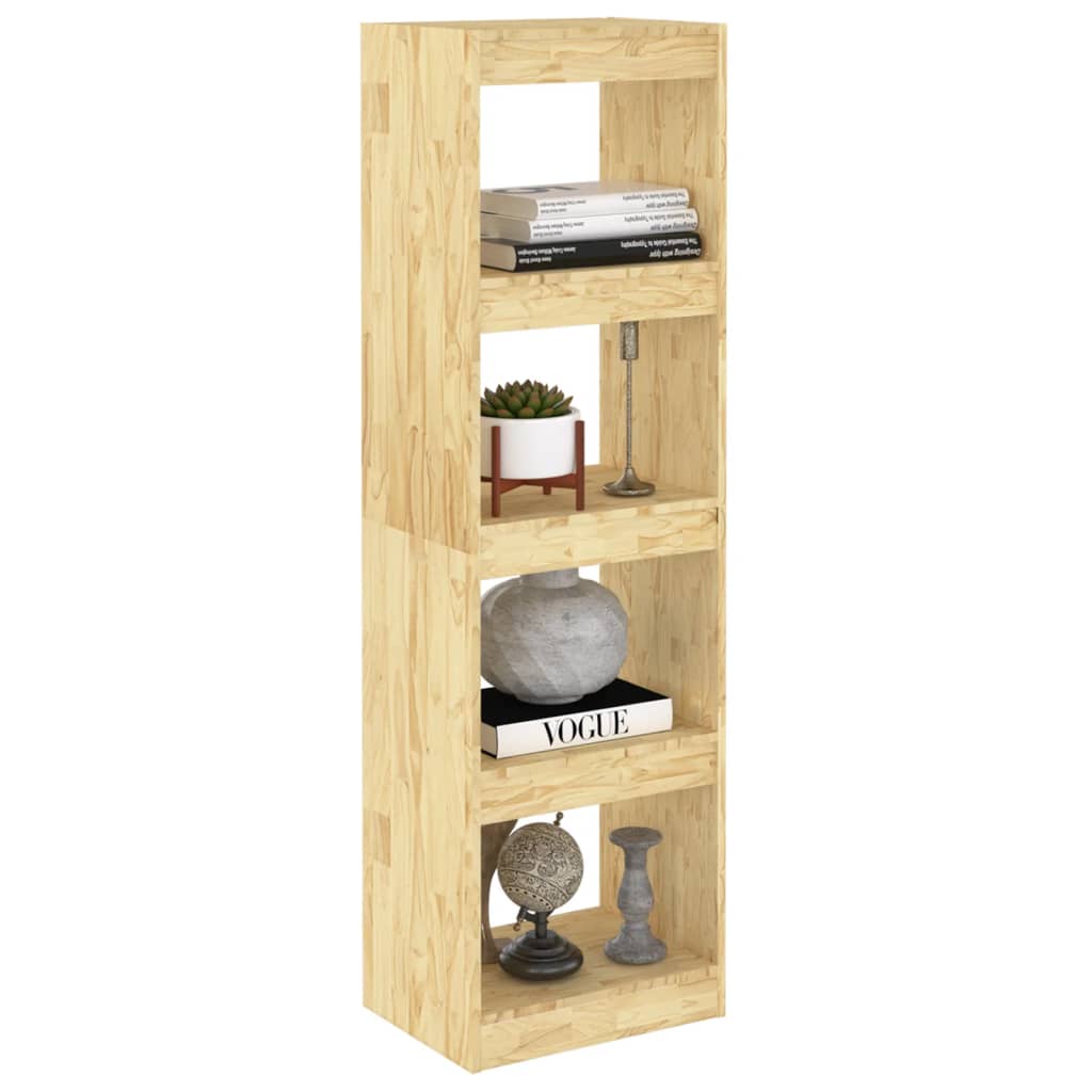 vidaXL Book Cabinet Room Divider 40x30x135.5 cm Pinewood - Brown