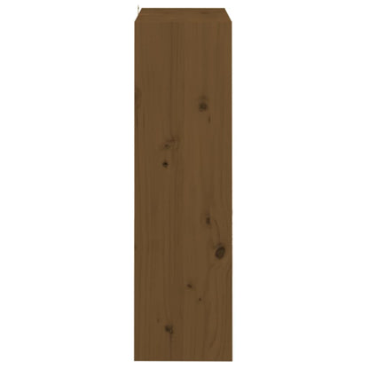 vidaXL Book Cabinet/Room Divider Honey Brown 60x30x103.5 cm Wood Pine