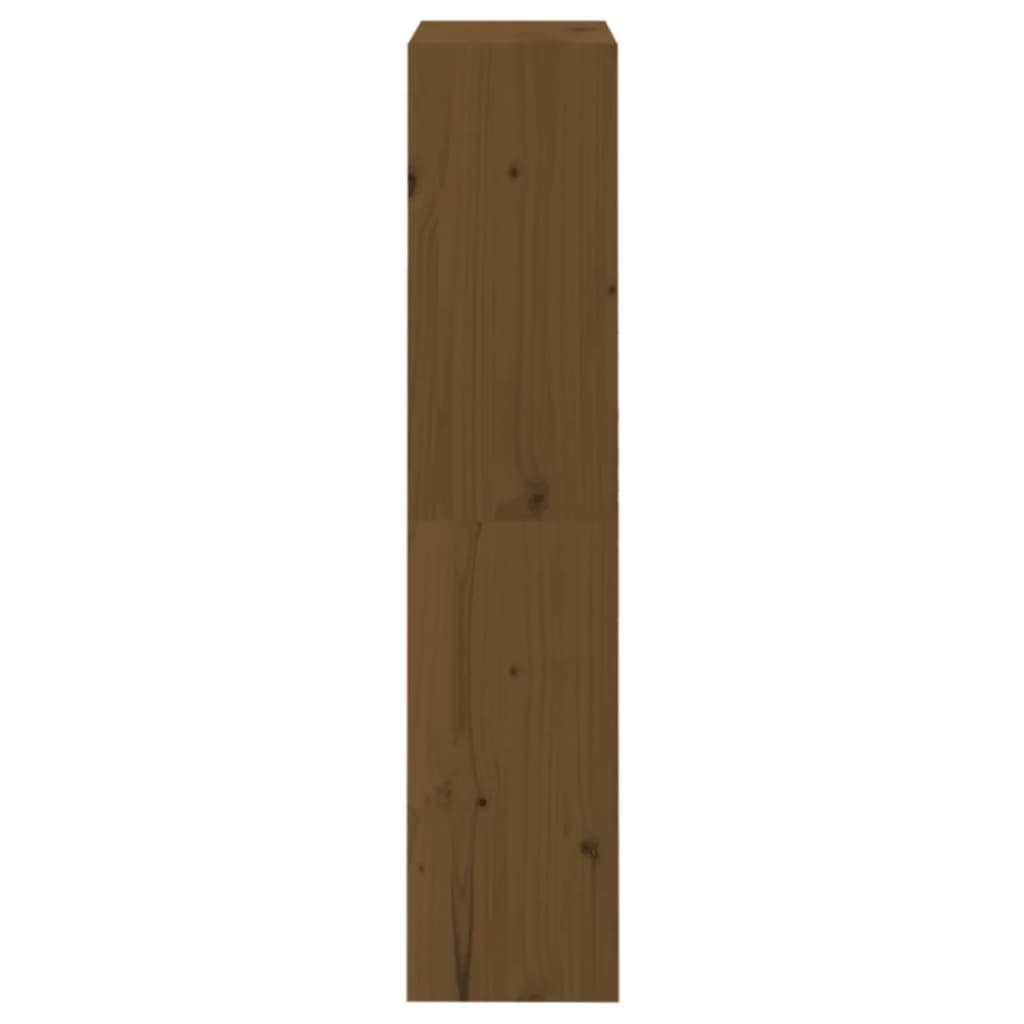 vidaXL Book Cabinet/Room Divider Honey Brown 60x30x135.5 cm Wood Pine