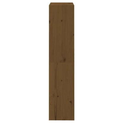 vidaXL Book Cabinet/Room Divider Honey Brown 60x30x135.5 cm Wood Pine