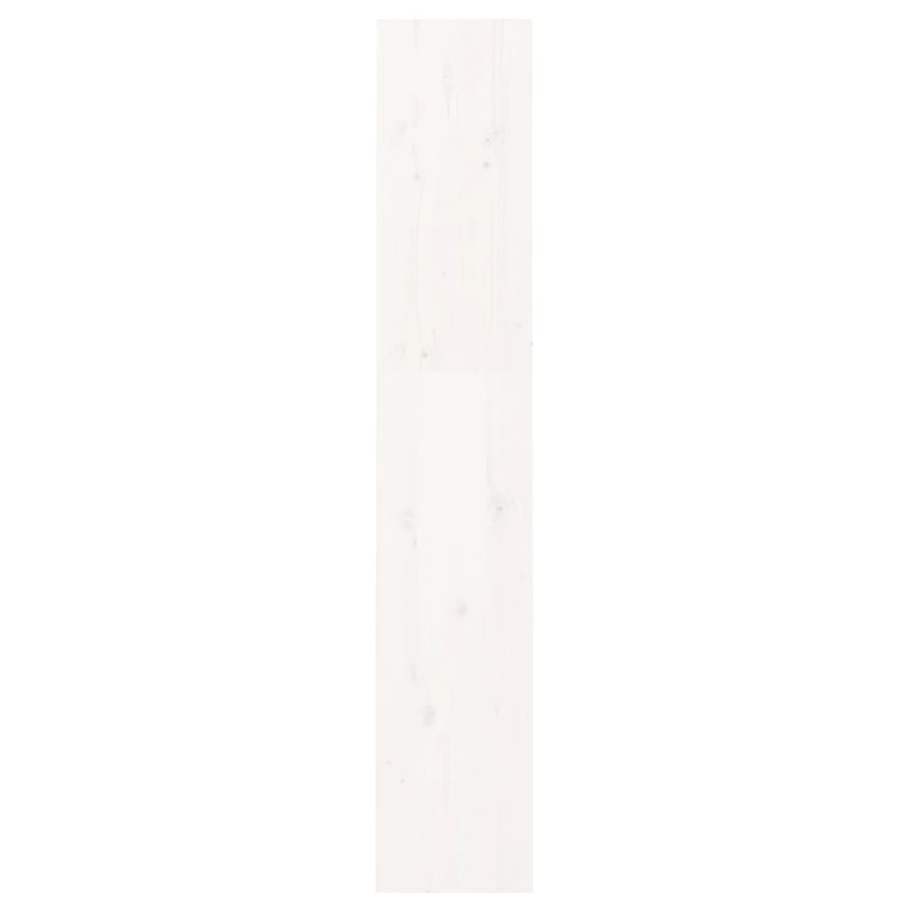 vidaXL Book Cabinet/Room Divider White 60x30x167.5 cm Solid Wood Pine