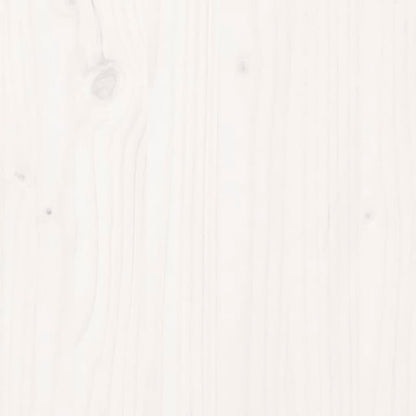vidaXL Book Cabinet/Room Divider White 60x30x167.5 cm Solid Wood Pine