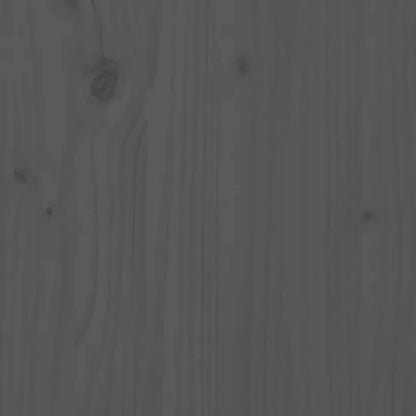 vidaXL Book Cabinet/Room Divider Grey 80x30x103,5 cm Solid Wood Pine