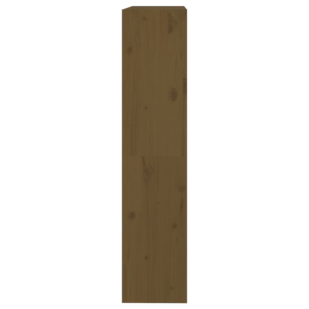 vidaXL Book Cabinet/Room Divider Honey Brown 80x30x135,5 cm Wood Pine