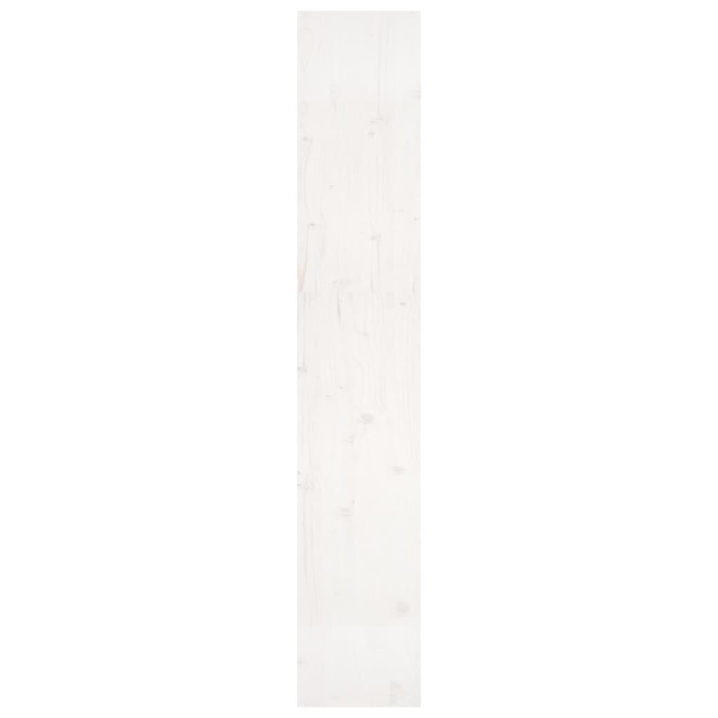 vidaXL Book Cabinet/Room Divider White 80x30x167,4 cm Solid Wood Pine - Medium