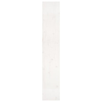 vidaXL Book Cabinet/Room Divider White 80x30x167,4 cm Solid Wood Pine - Medium