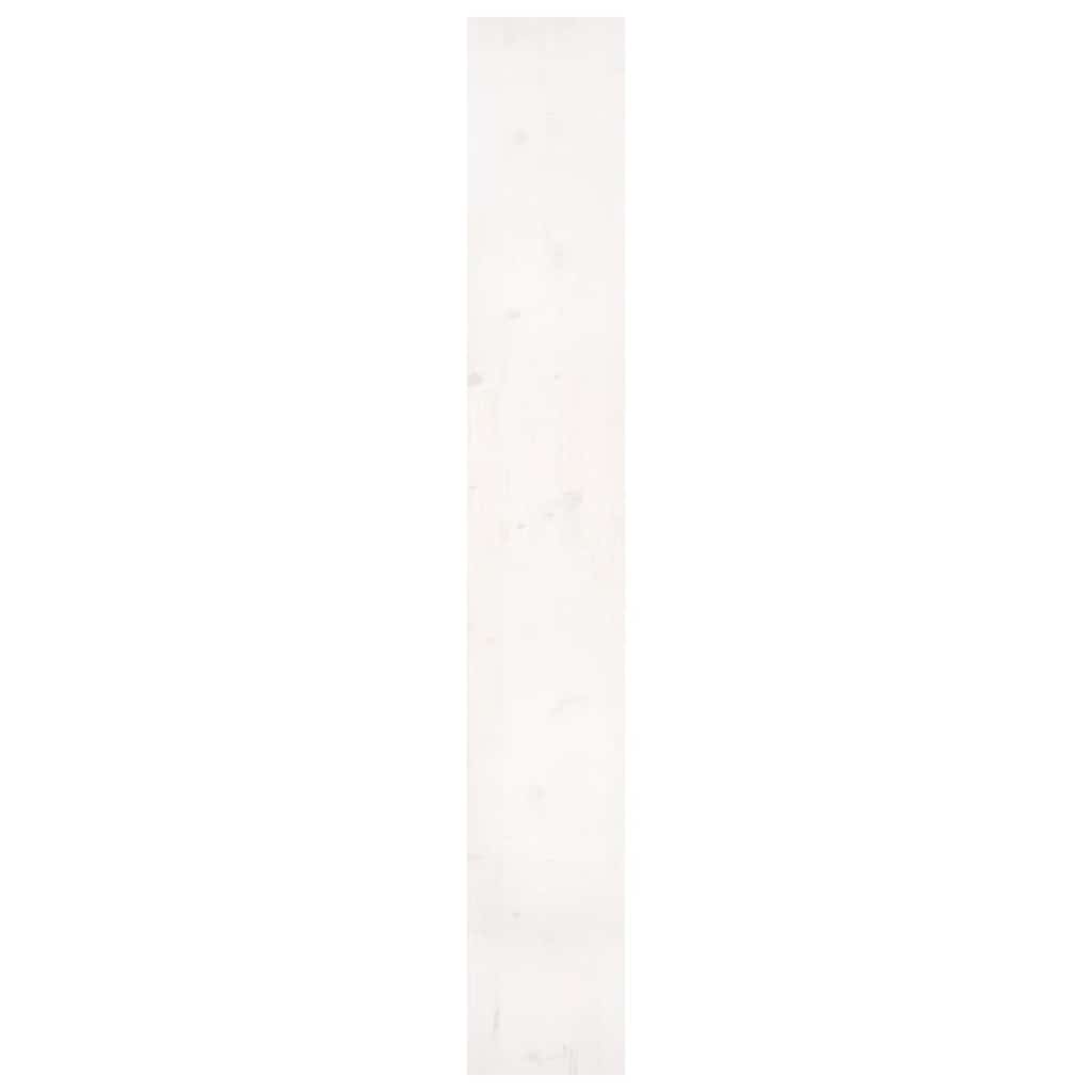 vidaXL Book Cabinet/Room Divider White 80x30x199,5 cm Solid Wood Pine