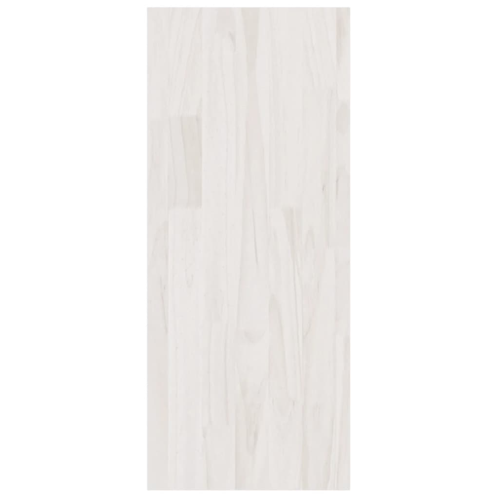 vidaXL Book Cabinet Room Divider White 100x30x71.5 cm Pinewood