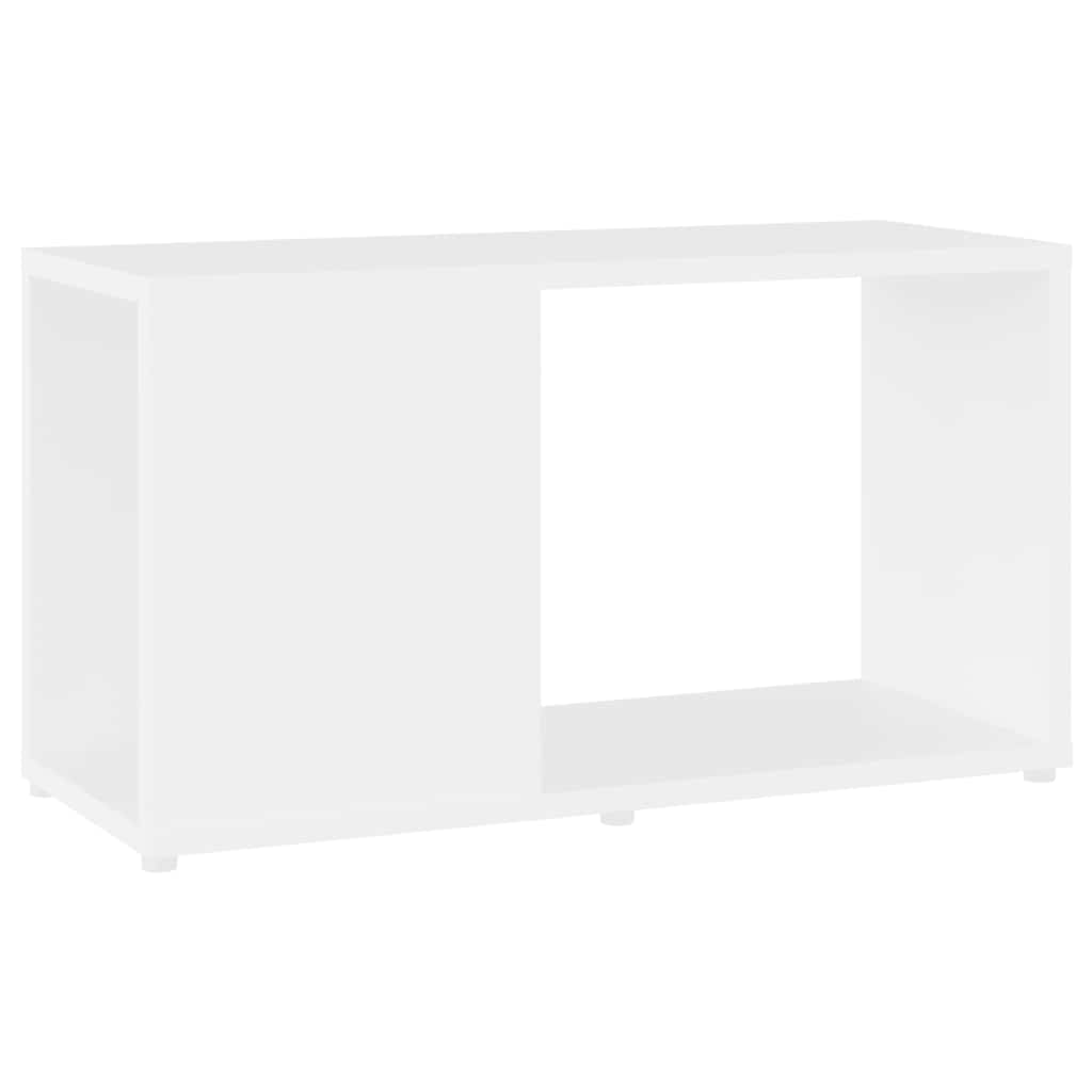 vidaXL TV Cabinet White 60x24x32cm Engineered Wood - 60 x 24 x 32 cm