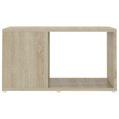 vidaXL TV Cabinet Sonoma Oak 60x24x32cm Engineered Wood - Brown - 60 x 24 x 32 cm
