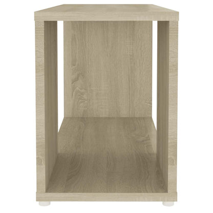 vidaXL TV Cabinet Sonoma Oak 60x24x32cm Engineered Wood - Brown - 60 x 24 x 32 cm