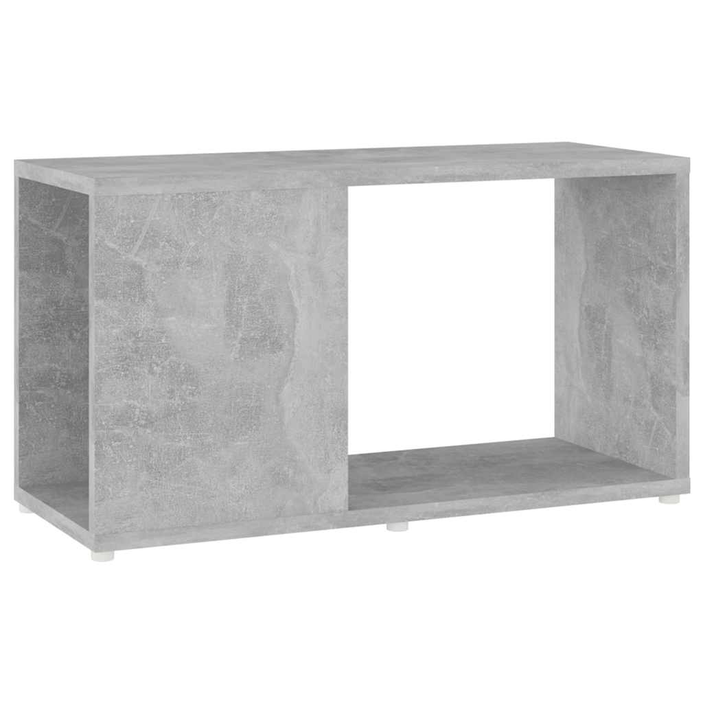 vidaXL TV Cabinet Concrete Grey 60x24x32cm Engineered Wood - 60 x 24 x 32 cm