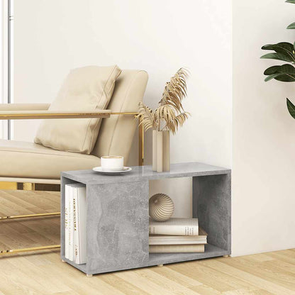 vidaXL TV Cabinet Concrete Grey 60x24x32cm Engineered Wood - 60 x 24 x 32 cm