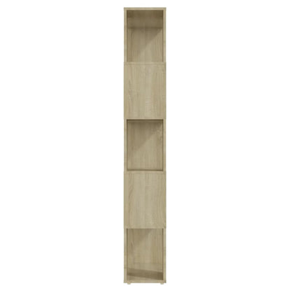 vidaXL Book Cabinet Room Divider Sonoma Oak 60x24x155 cm - Brown