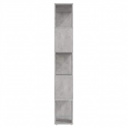 vidaXL Book Cabinet Room Divider Concrete Grey 60x24x155 cm